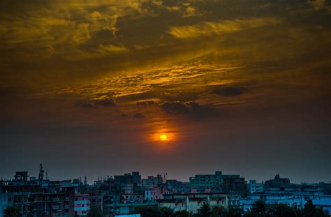sunset today dhaka
